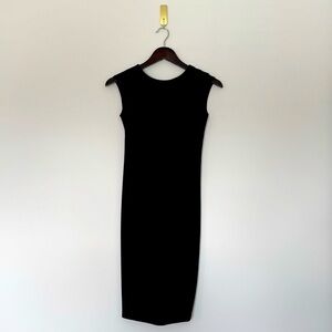 Zara High Neck Open Back Dress